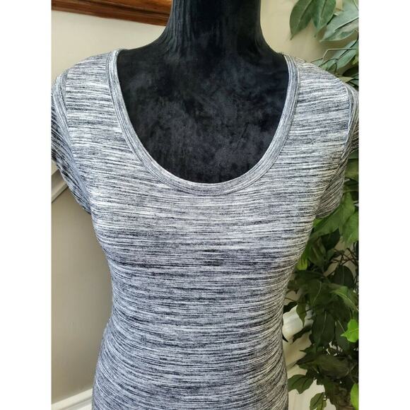 Thyme & Honey Womens Solid Cotton Round Neck Short Sleeve Long Maxi Dress Size S - Picture 5 of 13